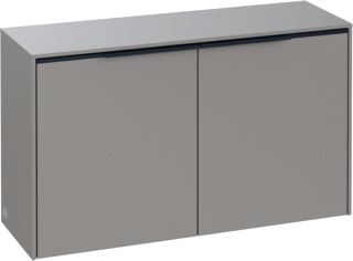 VILLEROY & BOCH SUBWAY 3.0 SIDEBOARD 2 DEUREN 728 X 423 X 256 MM TAUPE / TAUPE