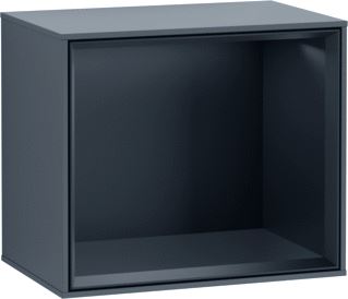 VILLEROY & BOCH FINION SCHAPMODULE 418X356X270MM VAK BLACK MATT LACQUER CORPUS ANTRACIET MATT 