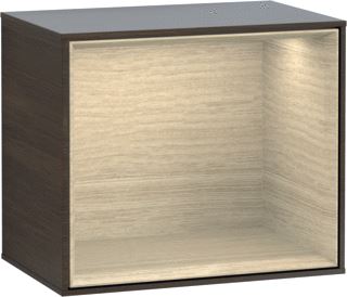 VILLEROY & BOCH FINION SCHAPMODULE 418X356X270MM VAK OAK VENEER CORPUS WALLNUT VENEER