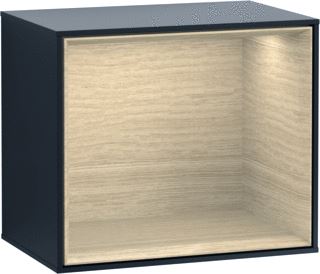 VILLEROY & BOCH FINION SCHAPMODULE 418X356X270MM VAK OAK VENEER CORPUS BLACK MATT LACQUER