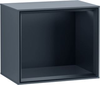 VILLEROY & BOCH FINION SCHAPMODULE 418X356X270MM VAK BLACK MATT LACQUER CORPUS ANTRACIET MATT