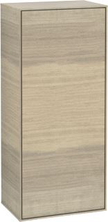 VILLEROY & BOCH FINION ZIJKAST MET VERLICHTING SCHARNIER RECHTS 418X936X270MM CORPUS OAK VENEER