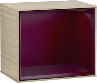 VILLEROY & BOCH FINION SCHAPMODULE MET VERLICHTING 418X356X270MM VAK PEONY MATT CORPUS OAK VENEER 