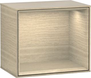 VILLEROY & BOCH FINION SCHAPMODULE MET VERLICHTING 418X356X270MM VAK OAK VENEER CORPUS OAK VENEER 