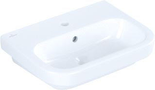 VILLEROY & BOCH ARCHITECTURA FONTEIN 500X380 MM MET OVERLOOP 1 KRAANGAT ALPINE WIT 