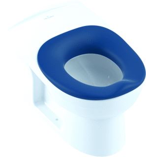 VILLEROY & BOCH O.NOVO KIDS SCHUIMSTOF TOILETZITTING VOOR KLEINE KINDEREN 62 X 310 X 291MM BLAUW 