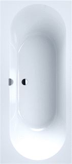 VILLEROY & BOCH WHIRLPOOL OBERON 2.0 AIRPOOL COMFORT (AC) RECHTHOEK 1700X750MM ALPINE WIT TECHNIEK POSITIE 1 