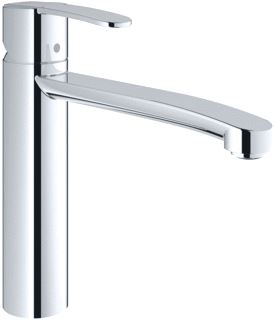 GROHE WAVE COSMOPOLITAN KEUKENMENGKRAAN EENGREEPS 241MM HOOGTE 218MM UITLOOP DRAAIBAAR CHROOM 