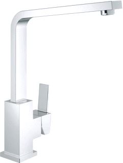 GROHE SAIL CUBE KEUKENMENGKRAAN EENGREEPS 309MM HOOGTE 285MM HOOGTE KRAANMOND 202MM VOORSPRONG UITLOOP HOOG DRAAIBAAR CHROOM 