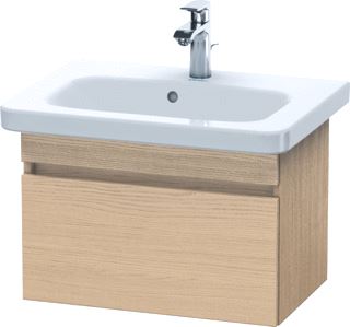 DURAVIT DURASTYLE WASTAFELONDERBOUW 580X368 MM KLEUR FRONT: NATUUR EIKEN MAT KLEUR CORPUS: NATUUR EIKEN MAT AANTAL LADEN: 1 