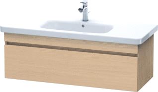 DURAVIT DURASTYLE WASTAFELONDERBOUW 1130X448 MM KLEUR FRONT: NATUUR EIKEN MAT KLEUR CORPUS: NATUUR EIKEN MAT AANTAL LADEN: 1 