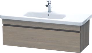 DURAVIT DURASTYLE WASTAFELONDERBOUW 1130X448 MM KLEUR FRONT: EIKEN TERRA MAT KLEUR CORPUS: EIKEN TERRA MAT AANTAL LADEN: 1 