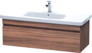 DURAVIT DURASTYLE WASTAFELONDERBOUW HANGEND 1130X448 MM KLEUR FRONT: NOTEN MAT KLEUR CORPUS: NOTEN MAT AANTAL LADEN: 1 