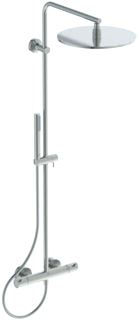 IDEAL STANDARD CERATHERM T125 DOUCHESYSTEEM MET DOUCHETHERMOSTAAT MET PENGREPEN SILVER STORM 