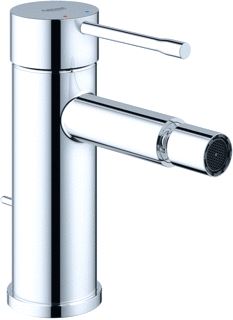 GROHE ESSENCE NEW BIDETMENGKRAAN S-SIZE TREKWASTE EENGREEPS 1-GATS 147MM HOOGTE 111MM UITLOOP VAST CHROOM 