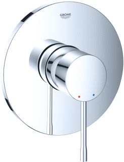 GROHE ESSENCE NEW INBOUWMENGKRAAN OPBOUWDEEL (DOUCHE) WAND EENGREEPS CHROOM