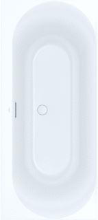 VILLEROY & BOCH LOOP & FRIENDS RECHTHOEKIG BAD DUO MET OVALE BINNENVORM STONE WHITE 1700 X 750 MM 