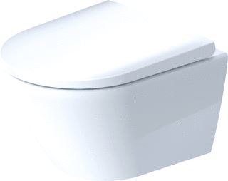 DURAVIT D-NEO WANDWC 480 MM WIT HOOGGLANS DIEPSPOELER RIMLESS HYGIENEGLAZE DURAFIX 0 L / 4,5 L PK 