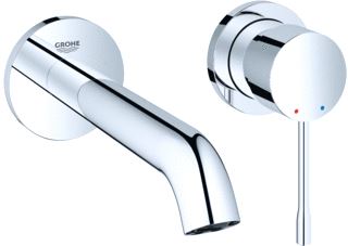 GROHE ESSENCE NEW INBOUWMENGKRAAN AFBOUWDEEL M-SIZE WAND EENGREEPS 2-GATS G1/2