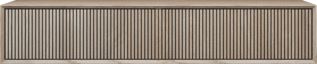 LOOOX WOODEN FACET STRIPES 160CM 2 LADES OLD GREY