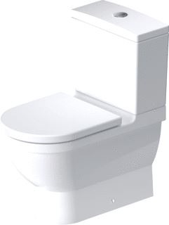 DURAVIT STARCK 3 DUOBLOKPOT DIEPSPOEL VARIO ZONDER RESERVOIR MET WG WIT 