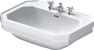 DURAVIT 1930 WASTAFEL MET 1 KRAANGAT 70X50CM WIT 