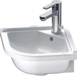 DURAVIT STARCK 3 HOEKFONTEIN 43X38.5CM MET WG WIT 