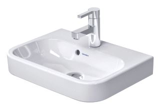 DURAVIT HAPPYD 2 MEUBELFONTEIN MET OVERLOOP MET KRAANGAT 50X36CM WIT 