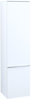 VILLEROY & BOCH BADMEUBELKAST VENTICELLO HOGE KAST 404X1546X372MM RECHTS GREEP CHROOM CORPUS MAT WIT 