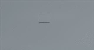 VILLEROY & BOCH SQUARO INFINITY DOUCHEBAK HOEKINBOUW LINKS TEGEN DE WAND 1700 X 900 X 40MM GRIJS 