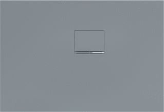 VILLEROY & BOCH SQUARO INFINITY DOUCHEBAK HOEKINBOUW RECHTS TEGEN DE WAND 1100 X 750 X 40MM GRIJS 