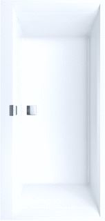 VILLEROY & BOCH WHIRLPOOL SQUARO EDGE 12 AIRPOOL ENTRY (AE) RECHTHOEK 1900X800MM ALPINE WIT TECHNIEK POSITIE 1 MET TRIO VUL-OVERLOOP