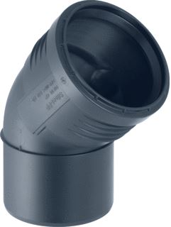 GEBERIT SILENT-PP BOCHT 45GR D=125MM 