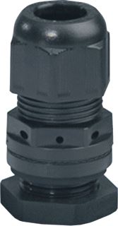 HENSEL KABELWARTEL M20X1.5MM KLEMBEREIK 6-13MM LENGTE 10MM KUNSTSTOF PA HALOGEENVRIJ IP67 ZWART RAL9005