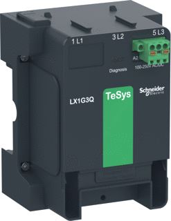 SCHNEIDER ELECTRIC TESYS GIGA STURINGSMODULE LX1G LC1G115-225 48...130V AC/DC 3-POLIG STANDAARD UITVOERING