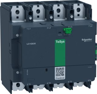 SCHNEIDER ELECTRIC CONTACTOR TESYS GIGA STANDARD 4P(4NO) 1050A 440V AC1 SPOEL 48-130VCA/CC