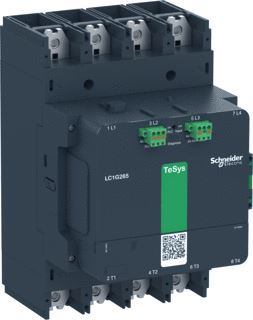 SCHNEIDER ELECTRIC CONTACTOR TESYS GIGA ADVANCED 4P(4NO) 385A 440V AC1 SPOEL 24-48VCA/CC