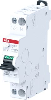 ABB AARDLEKAUTOMAAT 1P+N B KAR 6A 30MA 6KA