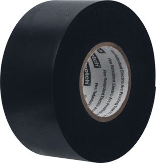 3M SCOTCH ZELFKLEVENDE TAPE OVERIG ZWART (BXL) 38.1MMX6M UV-BESTENDIG DIKTE 0.76MM ISOLEREND ZELFDOVEND 