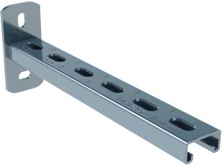 WALRAVEN RAILCONSOLE BIS RAPIDSTRUT STAAL LE 200MM GECOAT