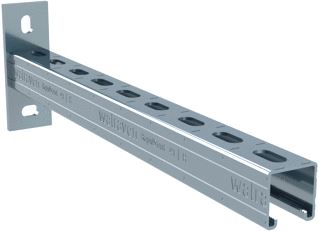 WALRAVEN RAILCONSOLE BIS RAPIDSTRUT STAAL LE 300MM GECOAT