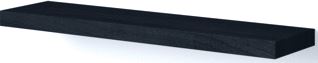 LOOOX WOODEN WALL SHELF FREE 60CM BLACK