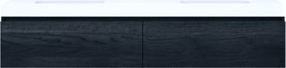 LOOOX SOLID DRAWER BOX 200CM SOLID SURFACE WB 500-2 2 LA BLACK MEUBEL