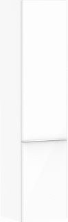 HANSGROHE XELU Q HOGE KAST HIGH GLOSS WHITE 400/350 SCHARNIER LINKS HANDGREEP MAT WIT 