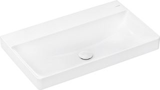 HANSGROHE XELU Q WASTAFEL 800/480 ZONDER KRAANGAT EN OVERLOOP SMARTCLEAN 