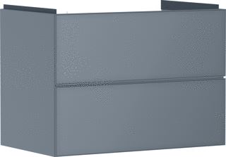 HANSGROHE XEVOLOS E MEUBEL SLATE MATT GREY 780/475 MET 2 LADES WASTAFEL 