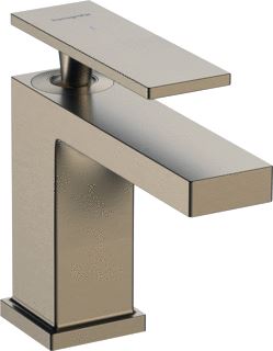 HANSGROHE TECTURIS E EENGREEPS WASTAFELKRAAN 80 COOLSTART ZONDER WASTE BRUSHED BRONZE