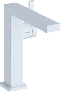 HANSGROHE TECTURIS E EENGREEPS WASTAFELKRAAN 150 FINE COOLSTART MET AFVOERPLUG MAT WIT