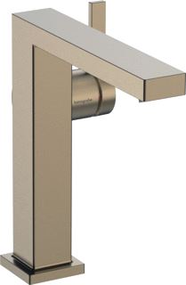 HANSGROHE TECTURIS E EENGREEPS WASTAFELKRAAN 150 FINE COOLSTART ZONDER WASTE BRUSHED BRONZE