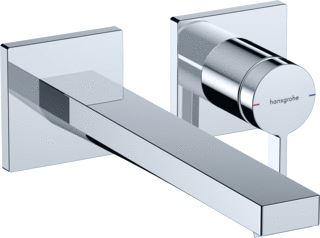 HANSGROHE TECTURIS E EENGREEPS WASTAFELKRAAN INBOUW VOOR WANDMONTAGE MET UITLOOP 22,5 CM CHROOM